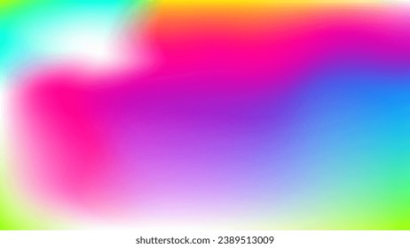 Herb coral navy aquamarine lemon apricot violet blur wallpaper. Mockup for ads web presentation cards flyer. White yellow red blue purple orange psychedelic print. Neon rainbow festival background. 