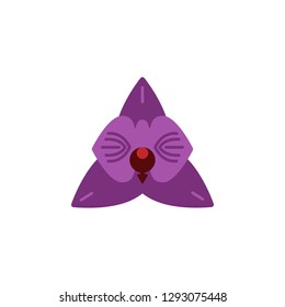 Herb, orchid icon. Element of herb icon for mobile concept and web apps. Detailed Herb, orchid icon can be used for web and mobile