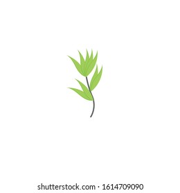 herb simple clip art vector illustration