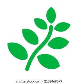 Herb vector flat icon. Isolated herb emoji illustration