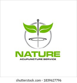 herbal acupuncture health logo designs for medical traditional 