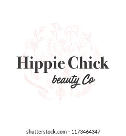 Herbal boutique and beauty logo