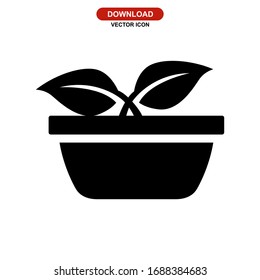 herbal icon or logo isolated sign symbol vector illustration - high quality black style vector icons
