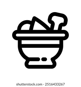 ícone de ervas. ícone de linha de vetor para o seu site, móvel, apresentação e design de logotipo.