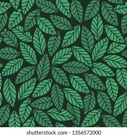 Herbal Leaf Pattern Seamless