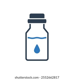Herbal Liquid Medicine Icon - Homeopathy Icon