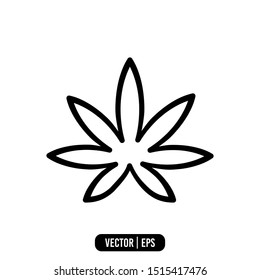 Herbal Medical Simple Icon Vector Design