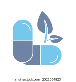 herbal medicine concept line icon. Simple element illustration. 
herbal medicine concept outline symbol design.