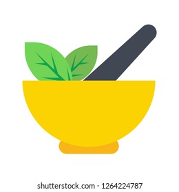 Herbal Medicine Flat Icon