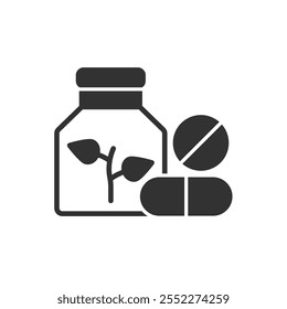 Icono de medicina herbaria - Icono de homeopatía