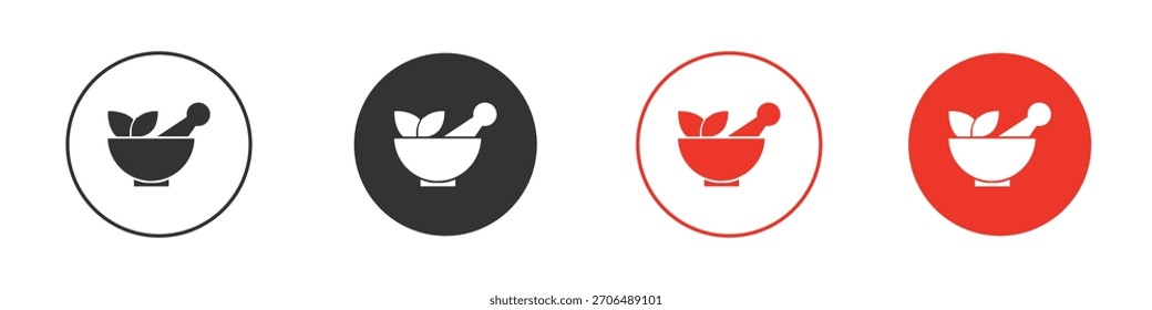 Herbal medicine icon. web vector design