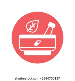 Herbal medicine Vector icon which can easily modify or edit

