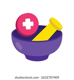 Icono de estilo de Vector de medicina herbaria. Archivo Eps 10