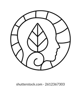 herbal paste ayurveda line icon vector. herbal paste ayurveda sign. isolated contour symbol black illustration