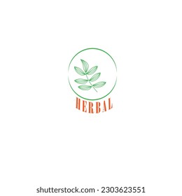 Herbal product or medical logo or minimalist logo