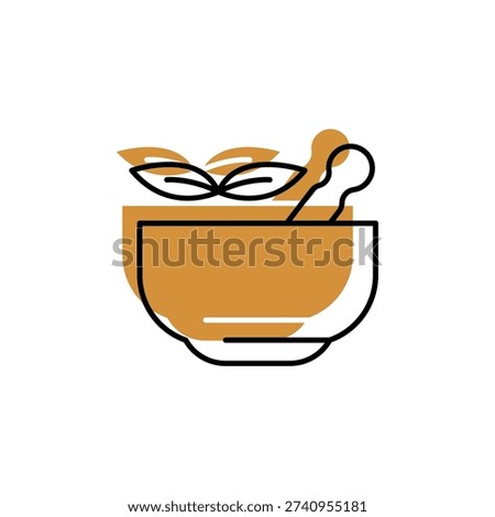 herbal remedies vector icon. flat sign for mobile concept and web design. Symbol, logo illustration. Vector graphics