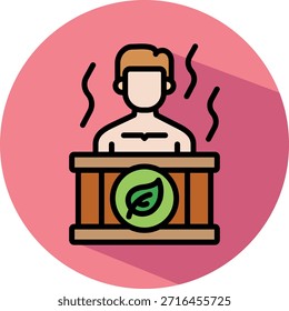 Ilustración vectorial isométrica del icono de la sauna herbal