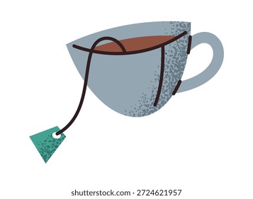 Herbal tea drink ceramic cup