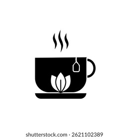 Herbal tea Icon. Herbal tea Vector Icon in line style design. Herbal tea Symbol on white background.