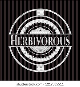 Herbivorous silver badge or emblem