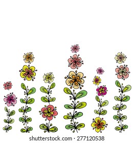 Herbs and flowers 1