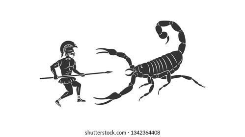 Hercules and scorpion