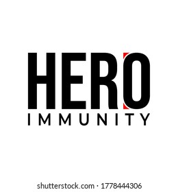 Herd immunity logo icon for New normal lifestye concept. After the Coronavirus or Covid-19 causing the way of life of humans to change to new normal.