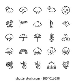 here 25 beautiful weather icons.