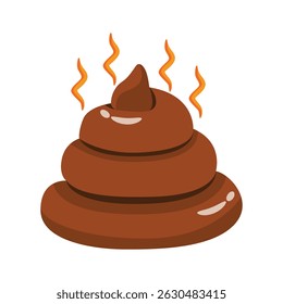 Here is a 2d style icon showing dirty pet poop