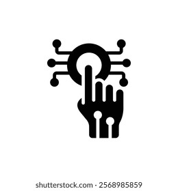 Here is and amazing icon of robotic hand