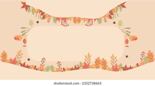 Here is a Autum style template that can be used for designing backgrounds (text can be added) or other needs and can be put to good use. Enjoy