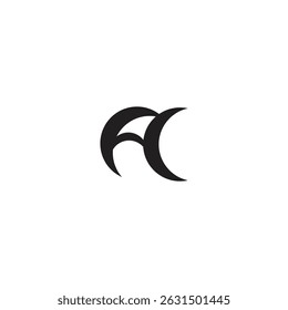 Here is a beautifully presented logo with the letter A.