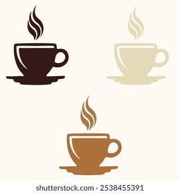 Here is a coffee or tea cup icon that can be used as a logo for any coffee or tea shop.