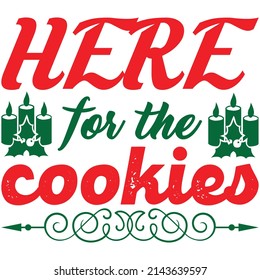 here for the cookies t-shirt design vector file.