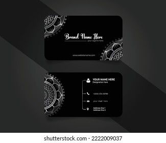 Here is corporate, trendy, modern, simple and elegant business card. Print size is height 2 inch and wide is 3.5.