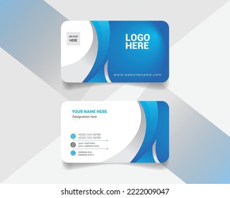 Here is corporate, trendy, modern, simple and elegant business card. Print size is height 2 inch and wide is 3.5.