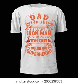 Here is a dad t shirt design. 