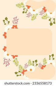 Here is a flower style template that can be used for designing backgrounds (text can be added) or other needs and can be put to good use. Enjoy