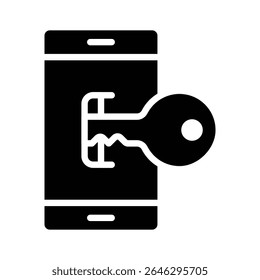 Here is a handy glyph style icon depicting mobile access