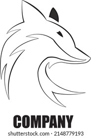 Here is an icon logo of fox that can be used for any office, company or institution or brand