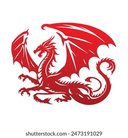 Hier ist eine Darstellung eines chinesischen Drachen