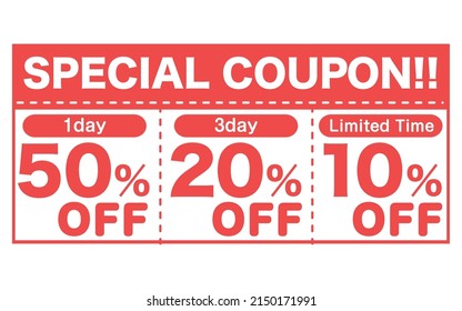 Here is an illustration of a coupon.
