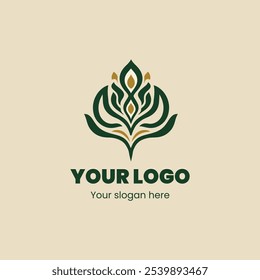 Here are the keywords for this elegant, nature-inspired logo:

