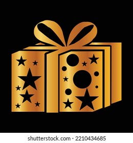 Here are many Golden Icon for the great holiday merry Christmas 2022. You can use these elements for your any  design and necessity.  