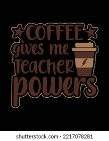 Here is my new coffee T-shirt design.