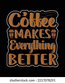 Here is my new coffee T-shirt design.