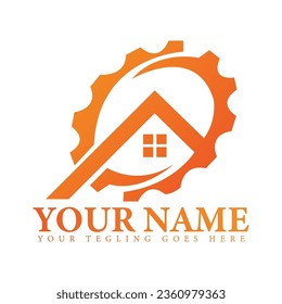 here is the real state logo this is vector file support only illustrator this is home logo