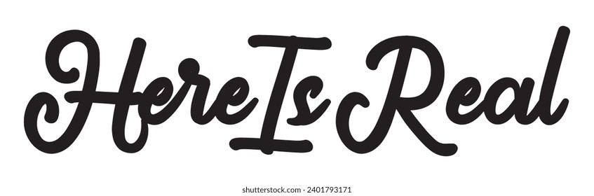 here is real text on white background.