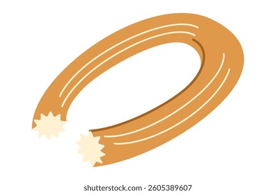 Here is a simple illustration of churros.