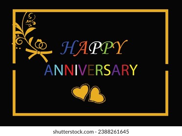 Here is a simple way to make a Anniversary card. A Beautiful Anniversary card idea
